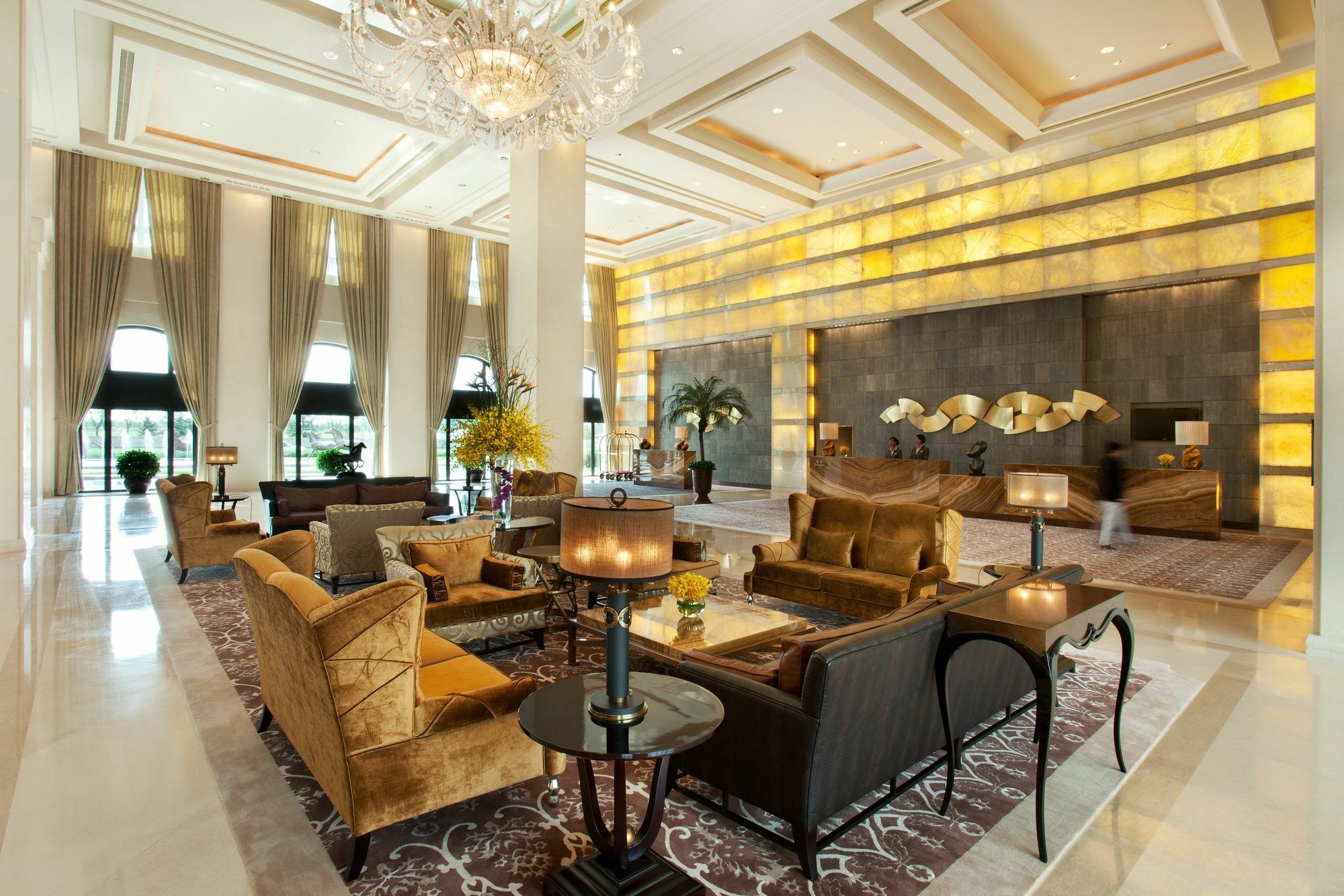 Tianjin Goldin Metropolitan Polo Club Hotel Xiqing Интерьер фото
